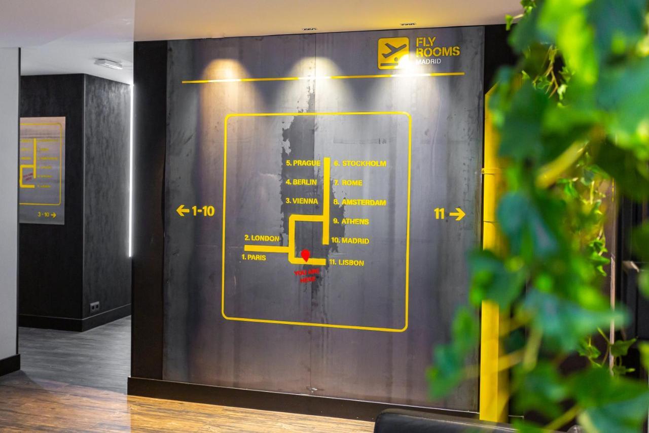 Fly Rooms Madrid Airport Εξωτερικό φωτογραφία